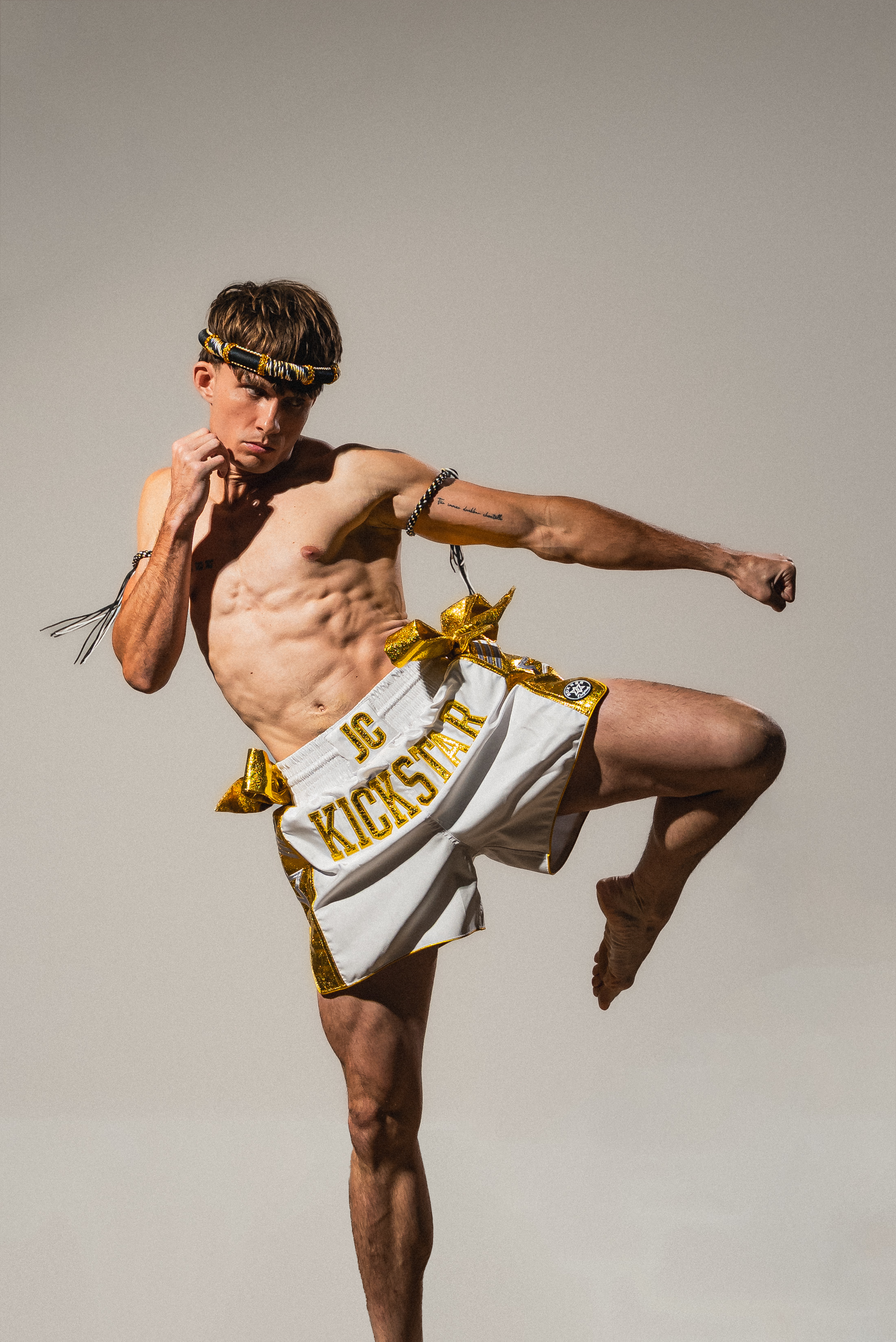 Jayden Clark training